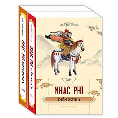 Sách - Nhạc Phi Diễn Nghĩa - Combo 2 Tập - Bìa Cứng - Minh Thắng