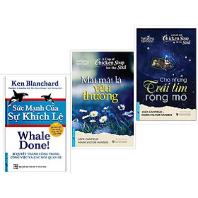 Sách Combo Sức mạnh của sự khích lệ + Mãi mãi là yêu thương + Cho những trái tim rộng mở - FirstNews - BẢN QUYỀN