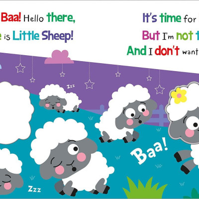 Go To Sleep, Sheep! (Squish Squash Squeak - Silicone Books)