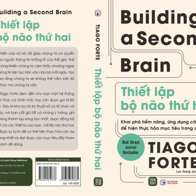 Sách - Building A Second Brian, Thiết Lập Bộ Não Thứ 2 - Tiago Forte
