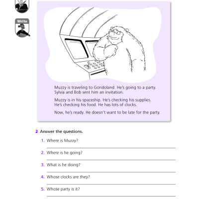 English With Muzzy Level 4 Activity Book