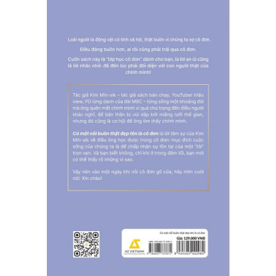 Sách - Có Một Nỗi Buồn Thật Đẹp Tên Là Cô Đơn - AZ Việt Nam