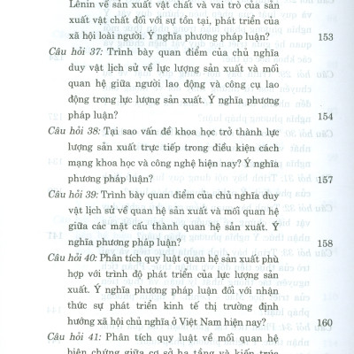 Hỏi - Đáp Môn Triết Học Mác - Lênin (Dùng cho bậc đại học hệ chuyên và không chuyên lý luận chính trị)