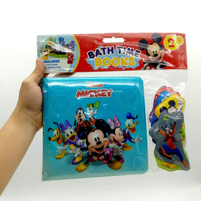 Disney Minnie & Mickey Bath Time Books (Eva Bag Edition)