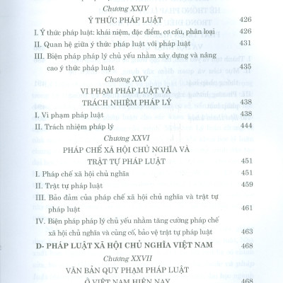Giáo trình  LÝ LUẬN CHUNG VỀ NHÀ NƯỚC VÀ PHÁP LUẬT (Dùng Cho Đào Tạo Đại Học, Sau Đại Học Và Trên Đại Học Ngành Luật) (Xuất bản lần thứ ba có chỉnh sửa, bổ sung) - Bản in năm 2022