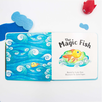 Sách thiếu nhi tiếng anh - Little Board Books: The Magic Fish