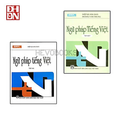 Combo Ngữ pháp Tiếng Việt Tập 1+2