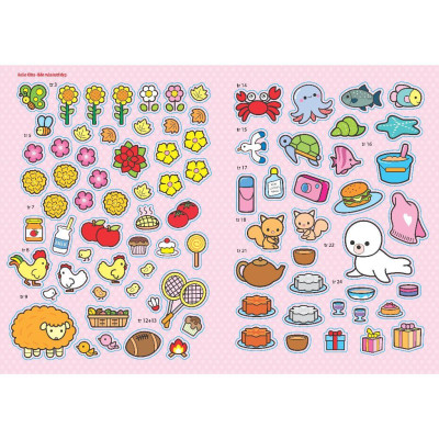 Sách - Bóc Dán Nhanh Tay – Hello Kitty - Bốn Mùa Tươi Đẹp - Minh Thắng