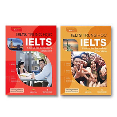 Combo IELTS Trung Học - Book 1 và Book 2