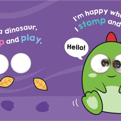 Hello Dinosaur! (Shake, Roll & Giggle Books)