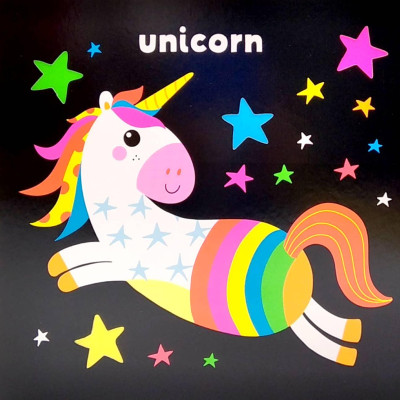 Neon Cut Outs - My First Book Of Words