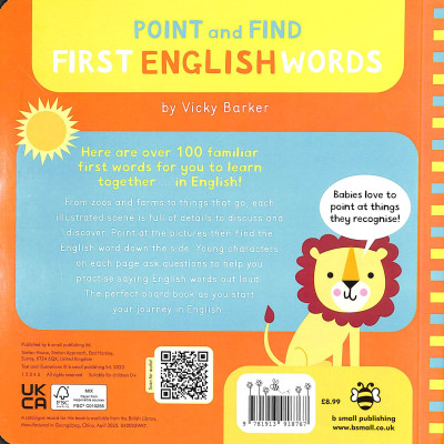 First English Words: Point And Find