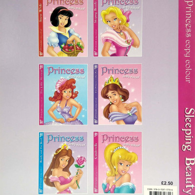 Princess Copy Colour: Sleeping Beauty