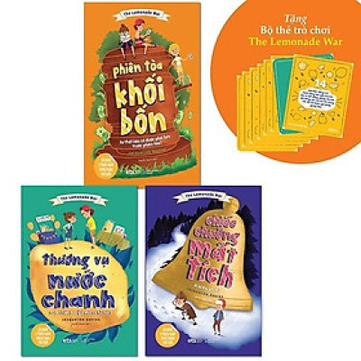 Bộ Sách The Lemonade War - Bộ 3 Cuốn - Tặng Kèm Bộ Thẻ Trò Chơi
