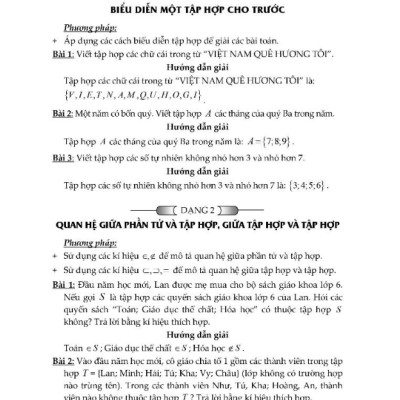 Sách Phương Pháp Giải Các Dạng Toán Thực Tế 6 (Tài Liệu Dùng Chung Cho Các Bộ Sách) (KV)