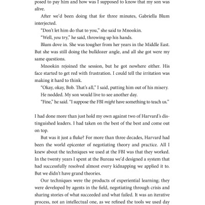 Never Split The Difference: Negotiating As If Your Life Depended On It