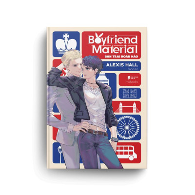Sách - Boyfriend Material - Bạn Trai Hoàn Hảo - Bản Đặc Biệt - Tặng Kèm Bookmark + Clear Card Selfie