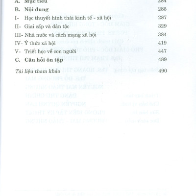 Combo 4 cuốn Giáo Trình Dành Cho Bậc Đại Học Hệ Không Chuyên Lý Luận Chính Trị: Giáo Trình Triết Học Mác – Lênin + Giáo Trình Kinh Tế Chính Trị Mác – Lênin + Giáo Trình Lịch Sử Đảng Cộng Sản Việt Nam + Giáo Trình Tư Tưởng Hồ Chí Minh