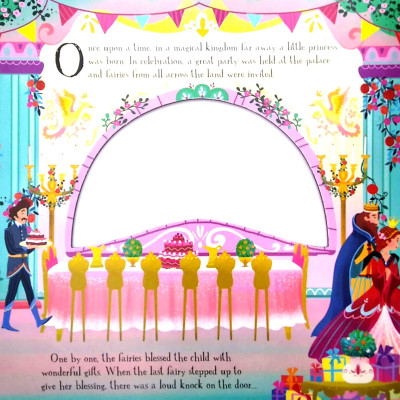 Die-cut Book - Sleeping Beauty