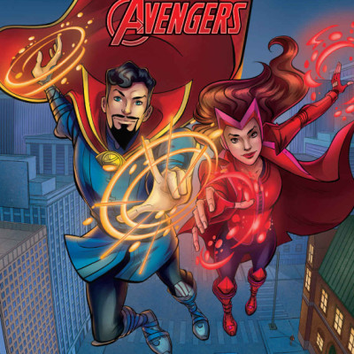 World Of Reading Level 1: This Is Doctor Strange And Scarlet Witch