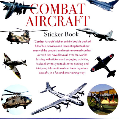 Wonders Of Learning - Sticker Book - Discover Combat Aircraft