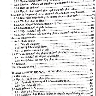 Giáo Trình Phương Pháp Xác Định Tuổi ĐỊa Chất Bằng Đồng Vị Phóng Xạ