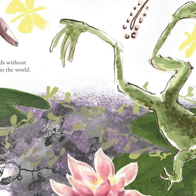 Daddy Frog And The Moon