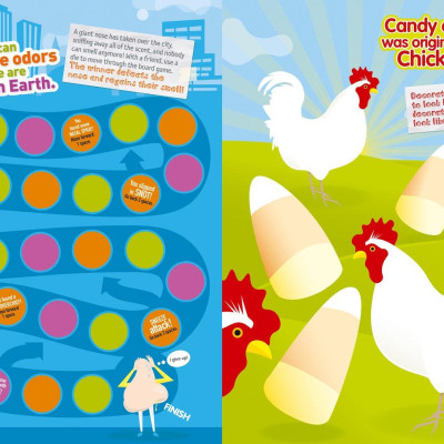 Weird But True! Cool And Crazy Sticker Doodle Book