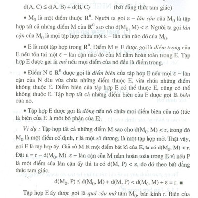 Toán Học Cao Cấp - Tập 3 - Phép Tính Giải Tích Nhiều Biến Số