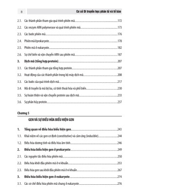 Cơ sở di truyền học phân tử và tế bào