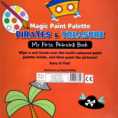 Magic Paint Palette - Pirates & Treasure