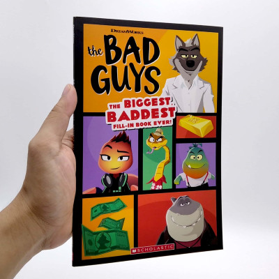 The Bad Guys Movie: The Biggest, Baddest Fill-in Book Ever!