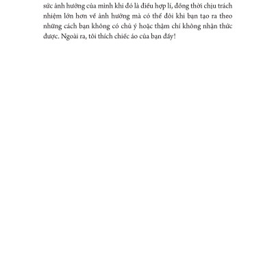 Bạn Có Nhiều Ảnh Hưởng Hơn Bạn Nghĩ