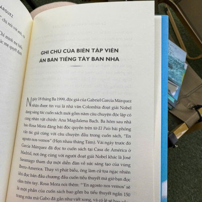 (Tác giả đoạt giải Nobel Văn chương 1982) HẸN NHAU THÁNG TÁM - Gabriel García Márquez - Thiên Nga Dịch – Nhã Nam 