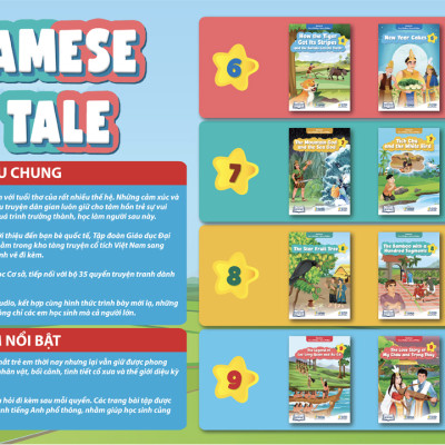 Combo Truyện Đọc Story Vietnamese Folk Tale Pack Level 9