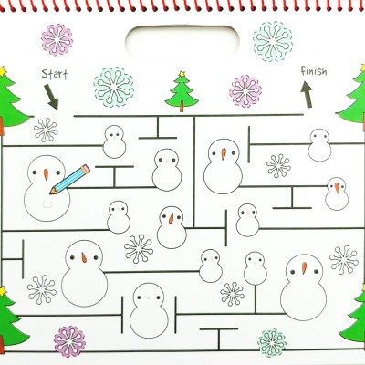 Large Doodle Book - My Big Snowman