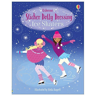 Sticker Dolly Dressing Ice Skaters