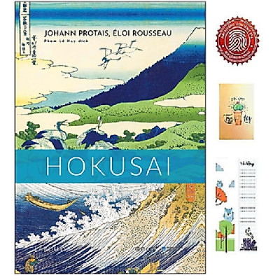 HOKUSAI (tặng kèm sổ tay XƯƠNG RỒNG + BOOKMARK CÚ MÈO )