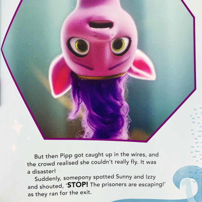 My Little Pony - Storybook With Bag Tag - Sunny