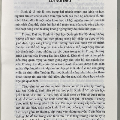 Sách - Giáo Trình Kinh Tế Vĩ Mô