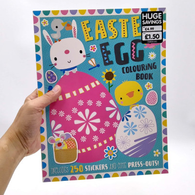 Easter Egg Colouring Book