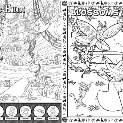 Disney Princess: Search & Find Colouring