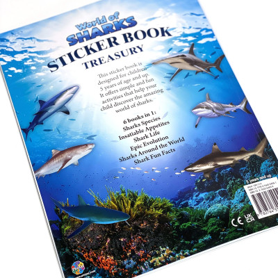 World Of Sharks Sticker Book Treasury
