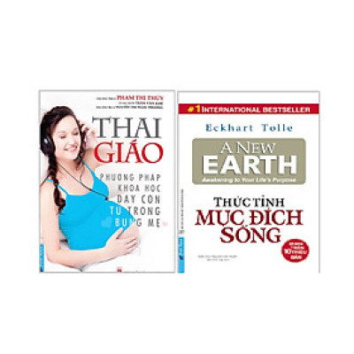 Combo 2 Cuốn Sách: Thai Giáo + Thức Tỉnh Mục Đích Sống