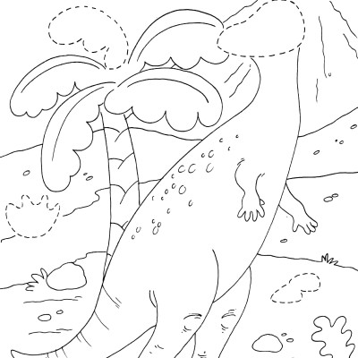 Sticker & colour fun_ Dinosaurs