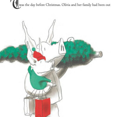 Olivia Helps With Christmas