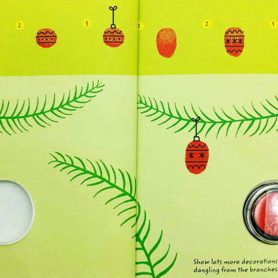 Usborne Minis: Finger Printing Christmas