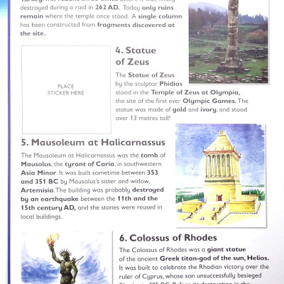 Wonders Of Learning - Sticker Book - Discover Megastructures