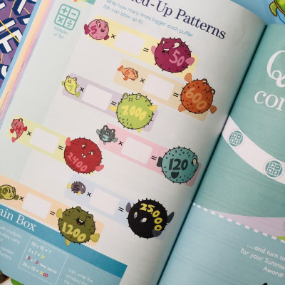 Sách summer brain quest 4&5 phát triển tư duy iq cho bé - in màu ( tiếng anh, 9 - 10 tuổi )