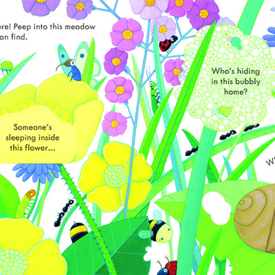 Sách tương tác tiếng Anh - Peep Inside Bug Homes